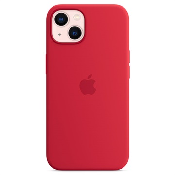 iPhone 13 Mini Apple Silicone Case with MagSafe MM233ZM/A - Red