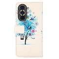 Glam Series Huawei Nova 10 Wallet Case - Flowering Tree / Blue