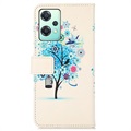 Glam Series OnePlus Nord CE 2 Lite 5G Wallet Case - Flowering Tree / Blue