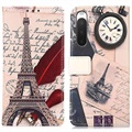 Glam Series Sony Xperia 10 IV Wallet Case - Eiffel Tower