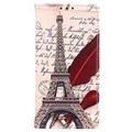 Glam Series Sony Xperia 10 IV Wallet Case - Eiffel Tower