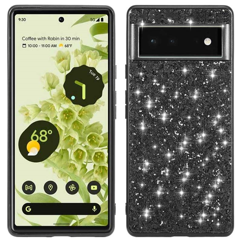 google pixel 6 glitter case