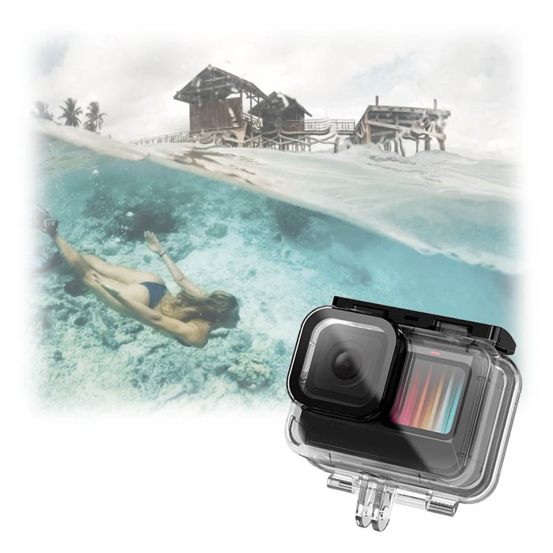 Gopro Hero 9 Black Waterproof Case Transparent