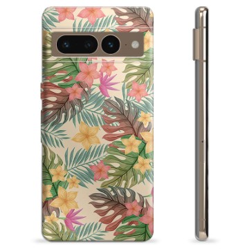 Google Pixel 7 Pro TPU Case - Pink Flowers