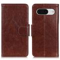 Google Pixel 8 Elegant Series Wallet Case - Brown