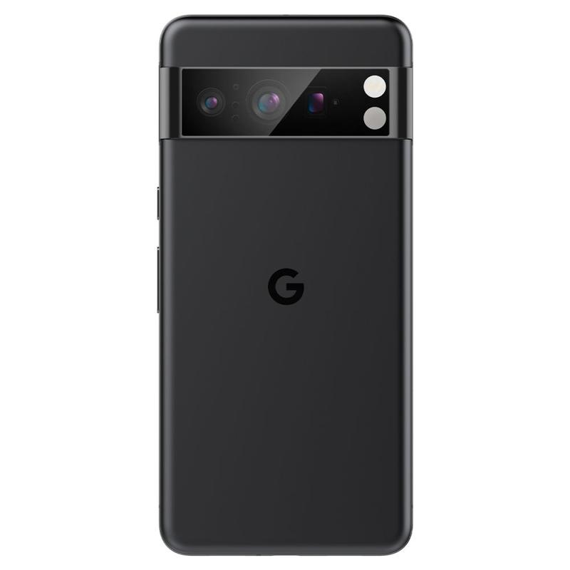 Google Pixel 8 Pro Spigen Optik.tR Camera Lens Protector - Black