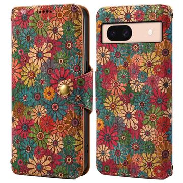 Google Pixel 8a Four Seasons Wallet Case - Spring