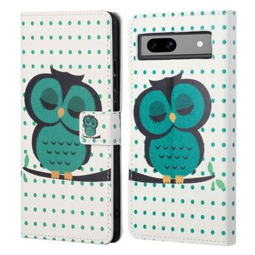 Google Pixel 8a Style Series Wallet Case - Owl