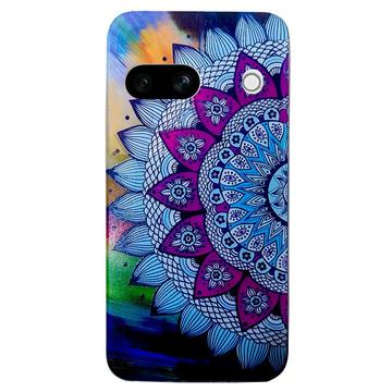 Google Pixel 8a Stylish Ultra-Slim TPU Case - Mandala Flower