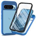 Google Pixel 9 Pro XL 360 Protection Series Case - Blue / Clear