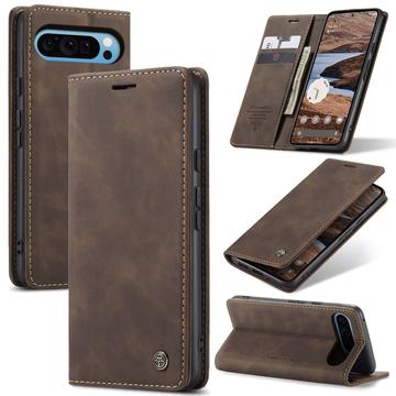 Google Pixel 9 Pro XL Caseme 013 Series Wallet Case - Coffee