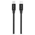 GreyLime 60W Braided USB-C / USB-C Cable - 1m - Black