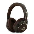 Guess 4G Big Metal Logo ENC Wireless Headphones - Brown