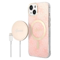 Guess 4G Edition Bundle Pack iPhone 14 Case & Wireless Charger