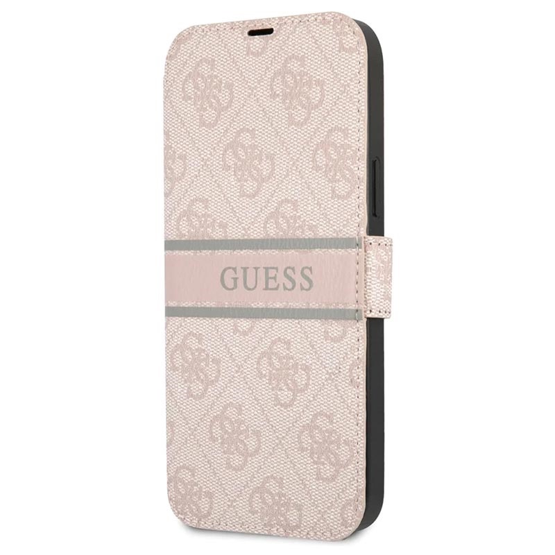 Guess 4G Printed Stripe iPhone 13 Mini Flip Case