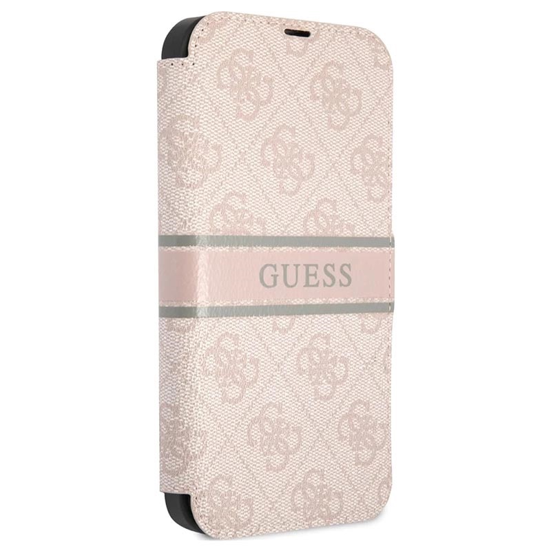 Guess 4G Printed Stripe iPhone 13 Mini Flip Case