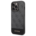 Guess 4G Stripe iPhone 13 Pro Max Hybrid Case - Brown