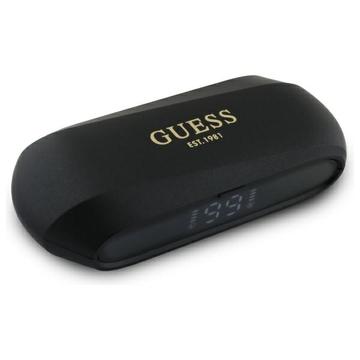 Guess Elongated Metallic Printed Logo Wireless Headphones with Charging Case