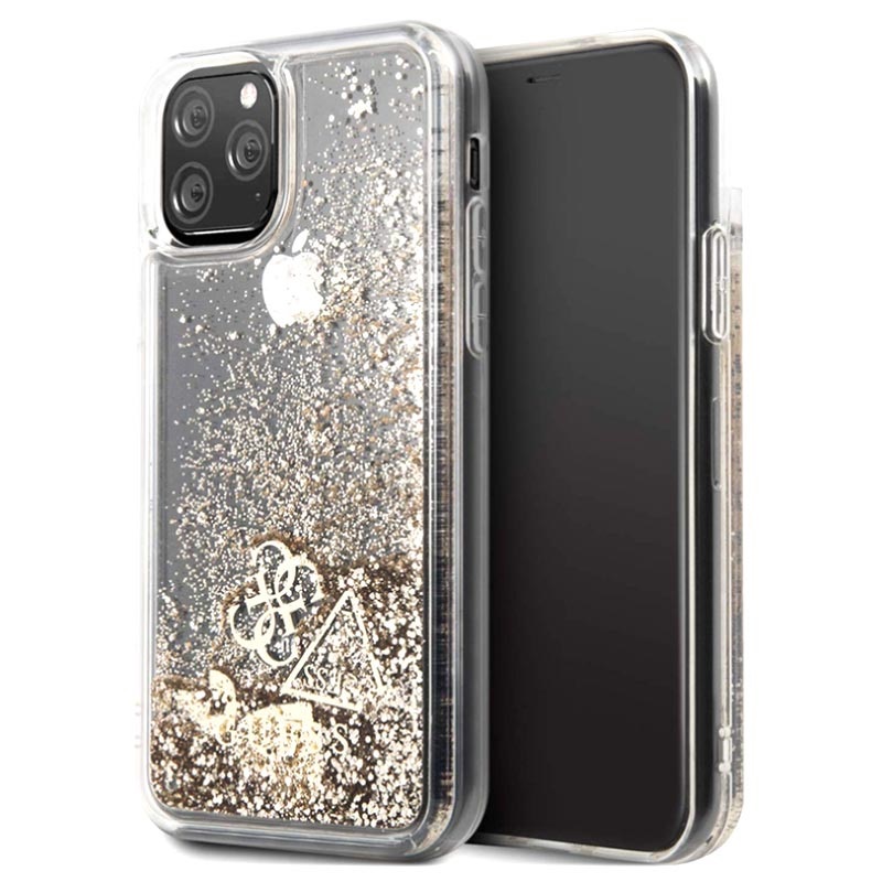 Onnauwkeurig Leia Reproduceren Guess Glitter Collection iPhone 11 Pro Case