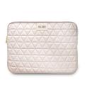 Guess Quilted Universal Laptop Sleeve - 13" - Pink