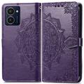 HMD Pulse Pro Mandala Series Wallet Case - Purple