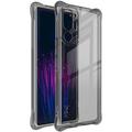 HTC U24 Pro Imak Drop-Proof TPU Case - Transparent Black