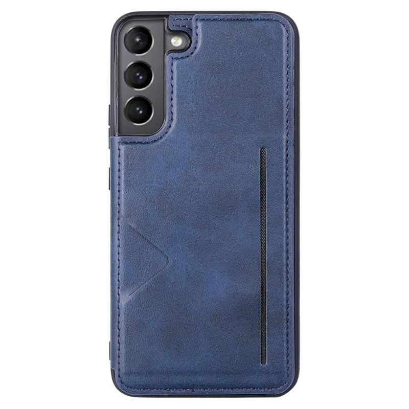 Hanman Mika Samsung Galaxy S23 5G Case with Wallet Blue