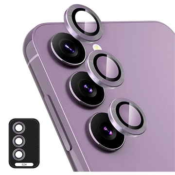 Samsung Galaxy S24 Hat Prince Camera Lens Protector - Purple