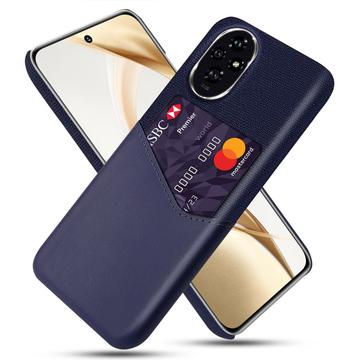 Honor 200 KSQ Case with Card Pocket - Blue