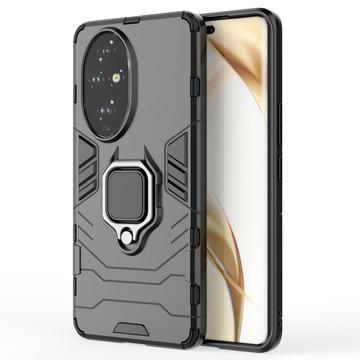 Honor 200 Pro Hybrid Case with Ring Holder - Black