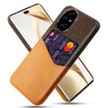 Honor 200 Pro KSQ Case with Card Pocket - Orange