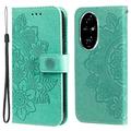 Honor 200 Pro Mandala Series Wallet Case - Green