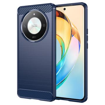 Honor Magic6 Lite Brushed TPU Case - Carbon Fiber