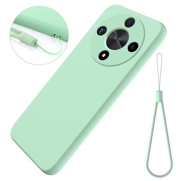 Honor Magic6 Lite Liquid Silicone Case - Green