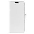 Honor X40i Wallet Case with Magnetic Closure - White