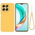 Honor X6b Liquid Silicone Case - Yellow