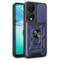 Honor X7b/90 Smart Rotary Ring Hybrid Case with Camera Shield