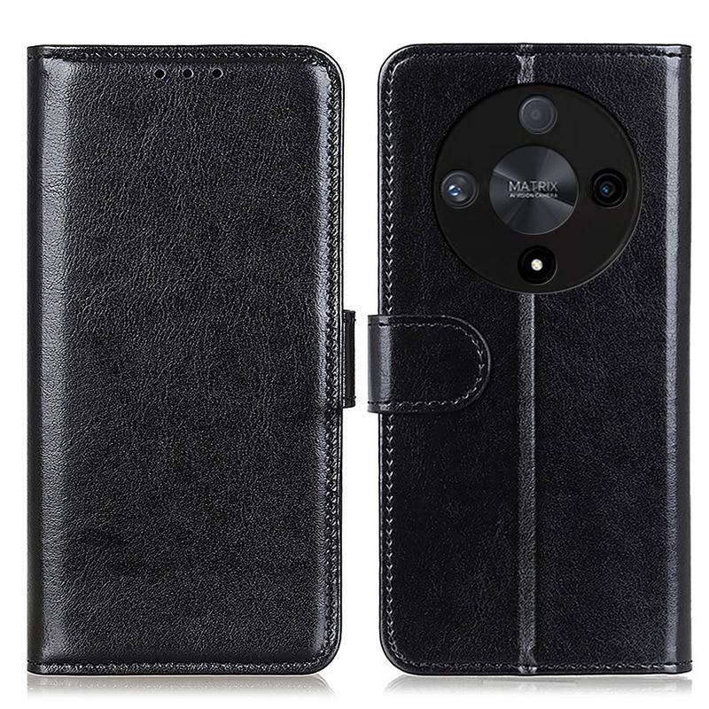 BINFEN COLOR BF Style-14 For Honor X9b 5G / Magic6 Lite 5G Leather Phone  Case with Stand Wallet - Black Wholesale