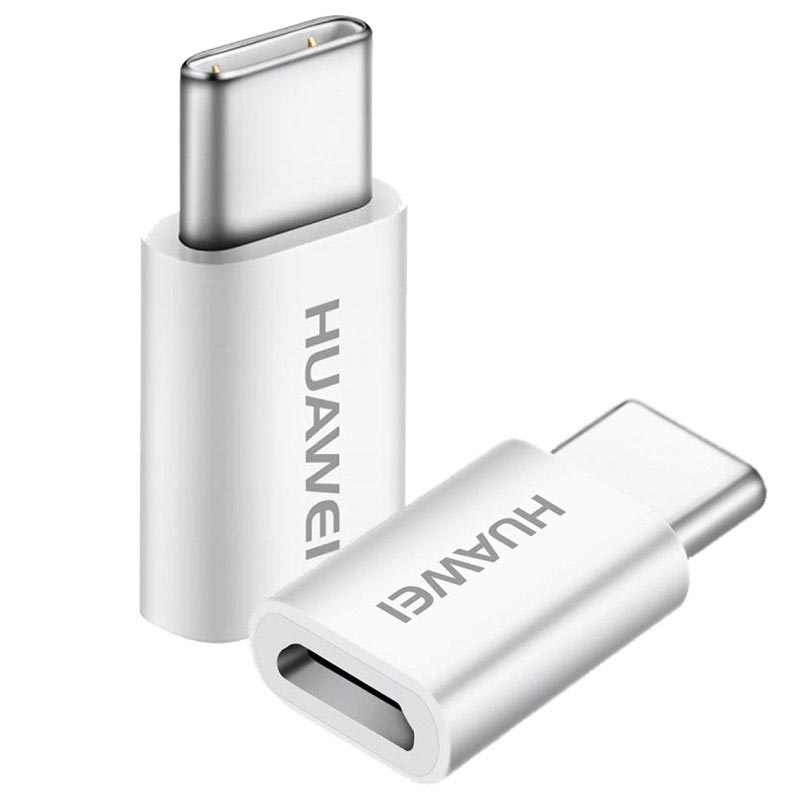 Huawei Ap Microusb Usb Type C Adapter White