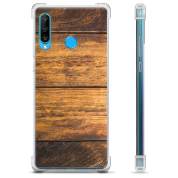 Huawei P30 Lite Hybrid Case - Wood