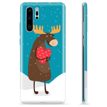 Huawei P30 Pro TPU Case - Cute Moose