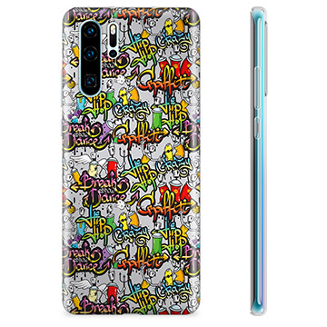 Huawei P30 Pro TPU Case - Graffiti