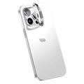 iPhone 14 Pro Max Hybrid Case with Hidden Kickstand - White