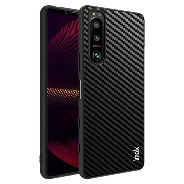 Imak LX-5 Sony Xperia 5 III Hybrid Case - Carbon Fiber