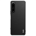 Imak LX-5 Sony Xperia 1 IV Hybrid Case - Carbon Fiber - Black