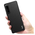 Imak LX-5 Sony Xperia 1 IV Hybrid Case - Carbon Fiber - Black