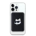 Karl Lagerfeld Embossed MagSafe Power Bank 5000mAh - Choupette Head - Black