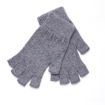 Knitted Soft Wool Fingerless Mittens