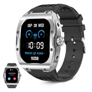 Ksix Hero Smartwatch w. AMOLED Display, Sport & Health Modes - IP68 - Black