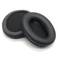 Leather Memory Foam Earpads for Razer Kaira X / Kaira Pro Headphones - Replacement Cushions - Black